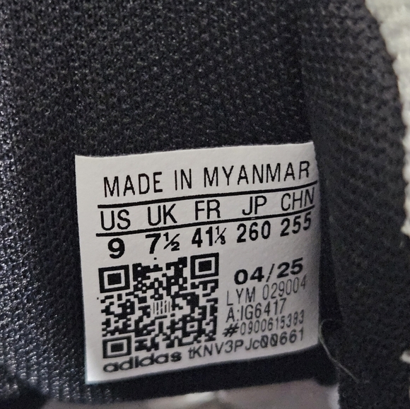 Adidas Womens  Mesh Sneakers in White and Light Blue - Picture 7 of 10